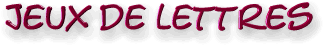 jeu de scrabble- jeux de lettres