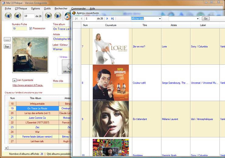 Ma CDTh�que