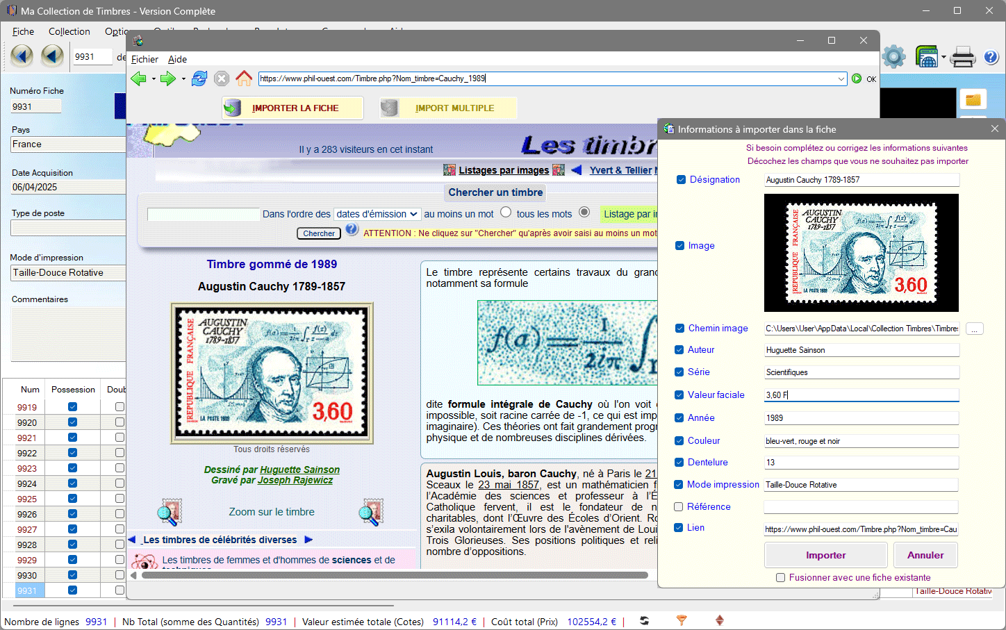 Import Internet