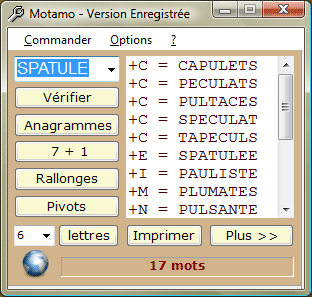 Cliquez pour voir d'autres copies d'écran