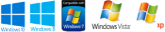 Compatible Windows XP, Windows vista, Windows 7, Windows 8, Windows 10 et Windows 11